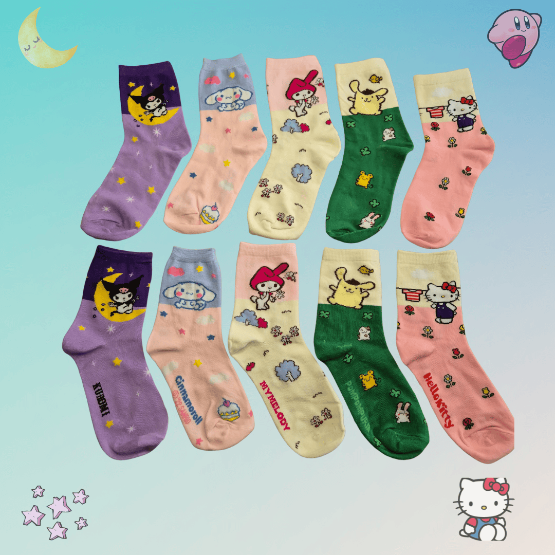 Hello Kitty Mix (5 Paar)