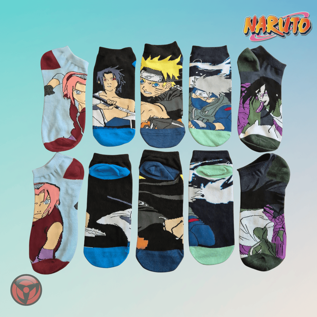 Naruto kurz (5 Paar)