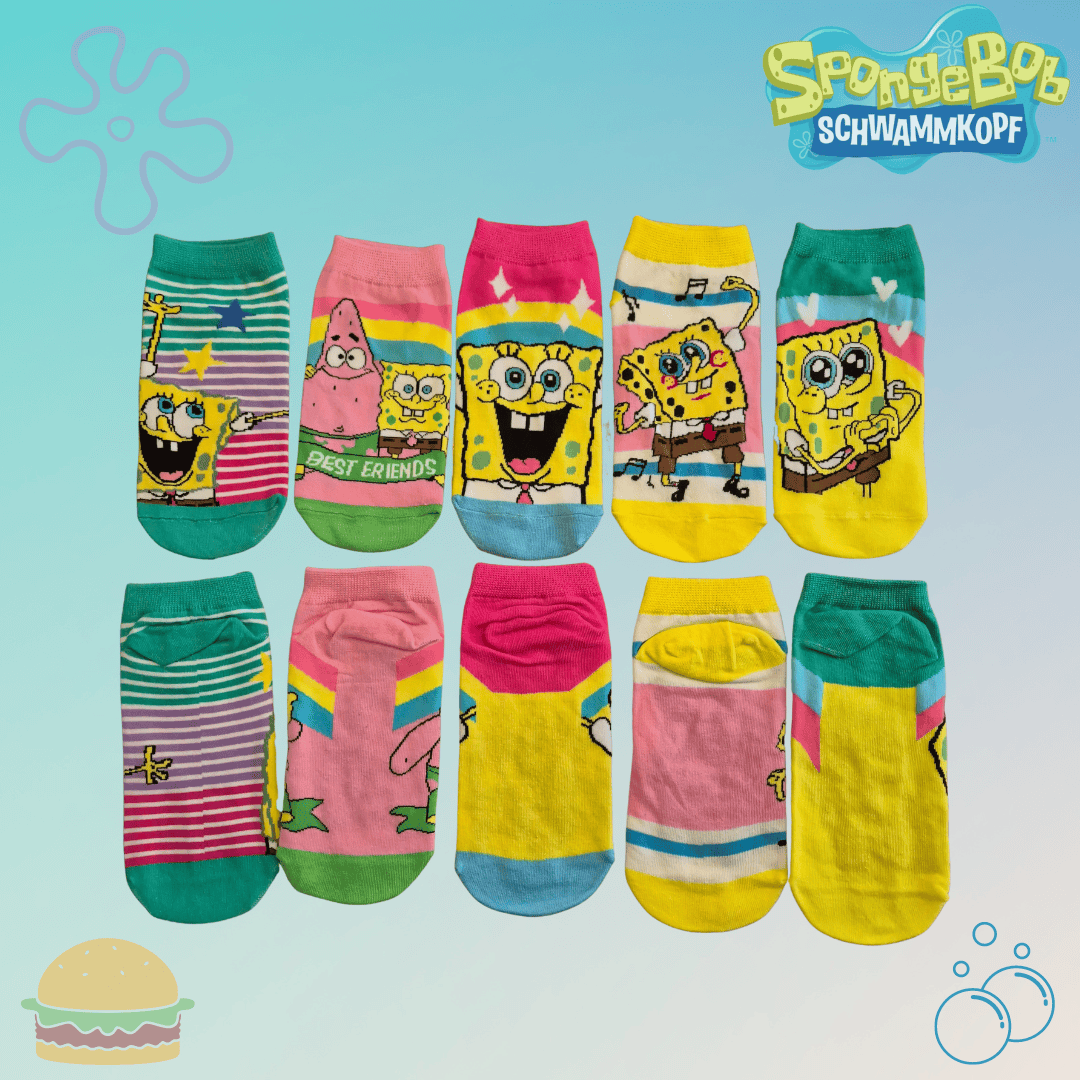 Spongebob (5 Paar)