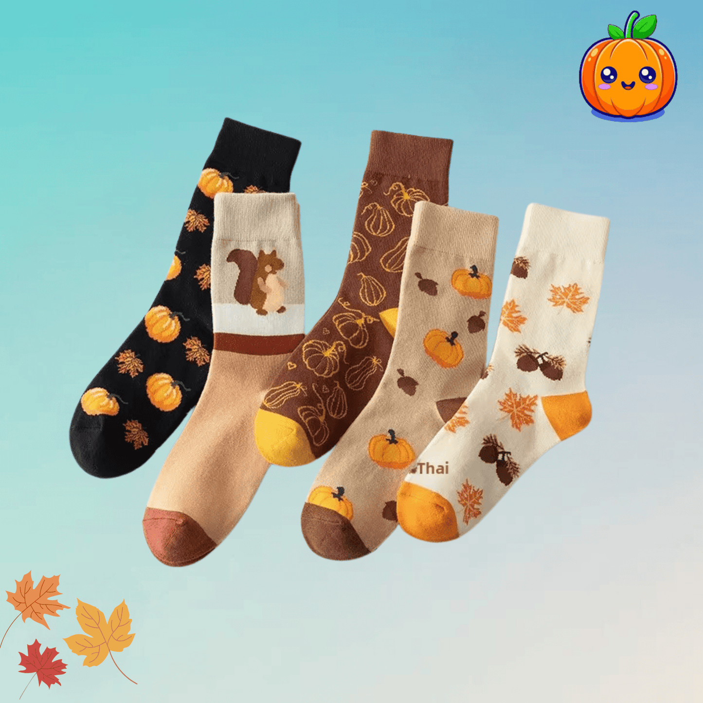 Herbstlich (5 Paar)