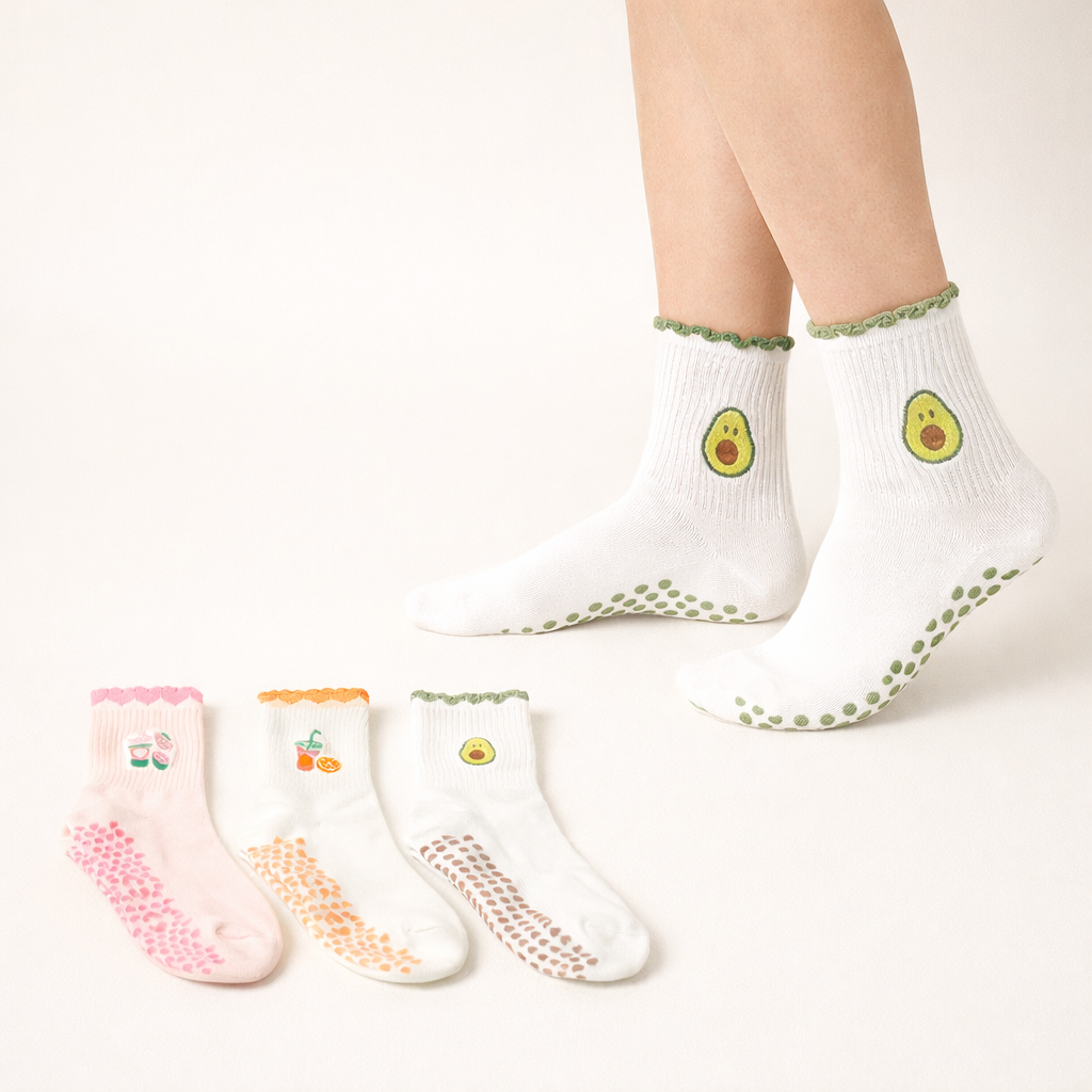 Pilates Socken – Fresh Edition (4Paar)