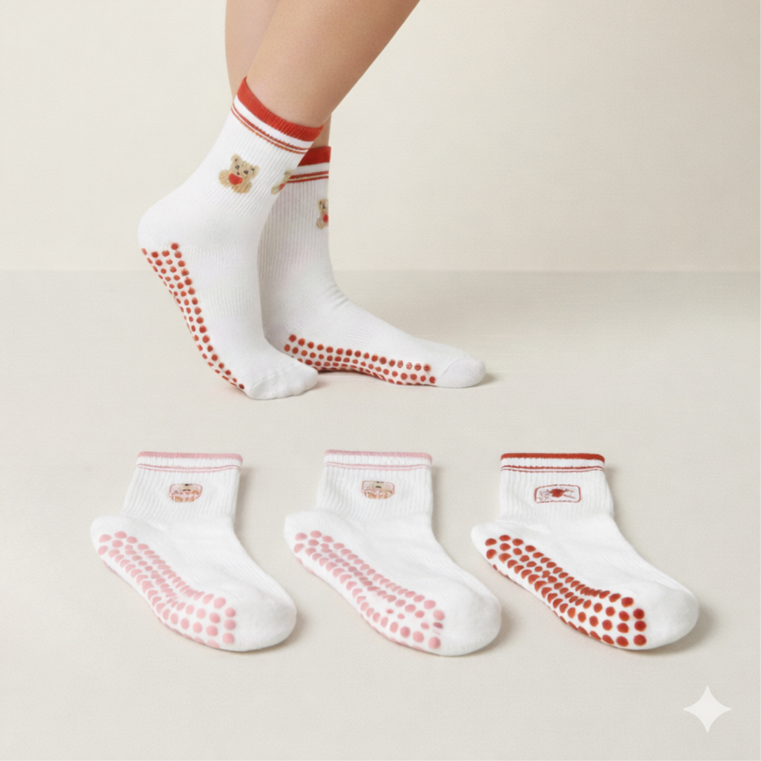 Pilates Socken – Sweet Edition (4Paar)
