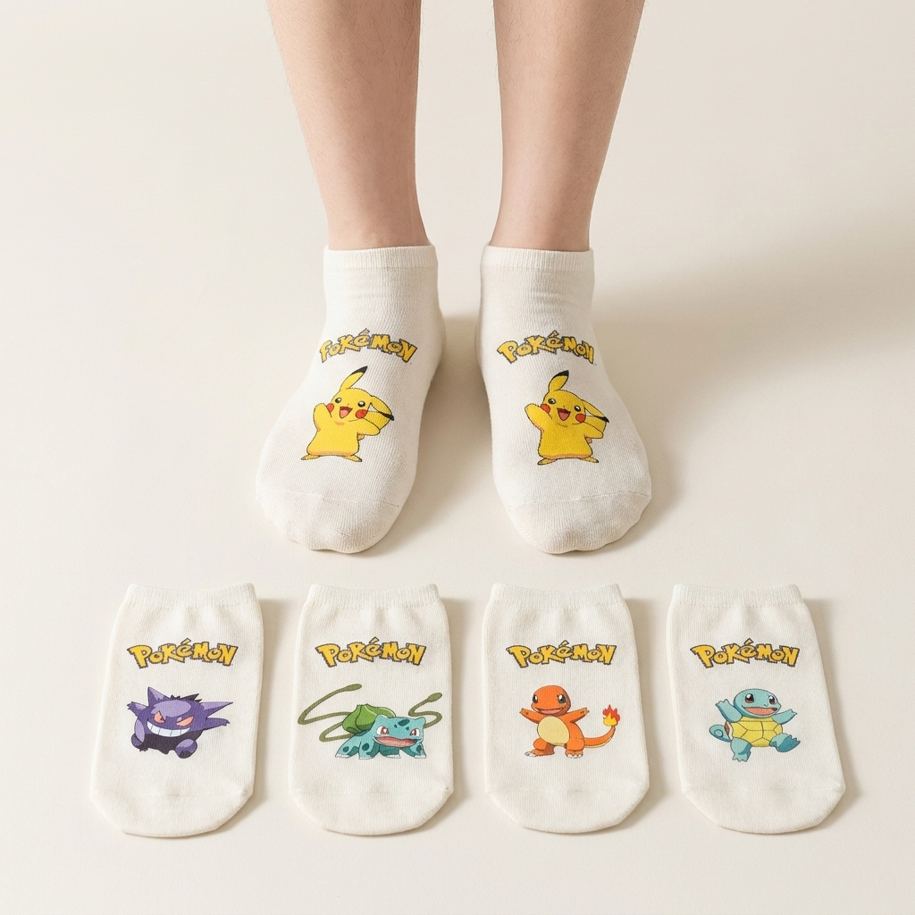 Pokemon weiss (5Paar)